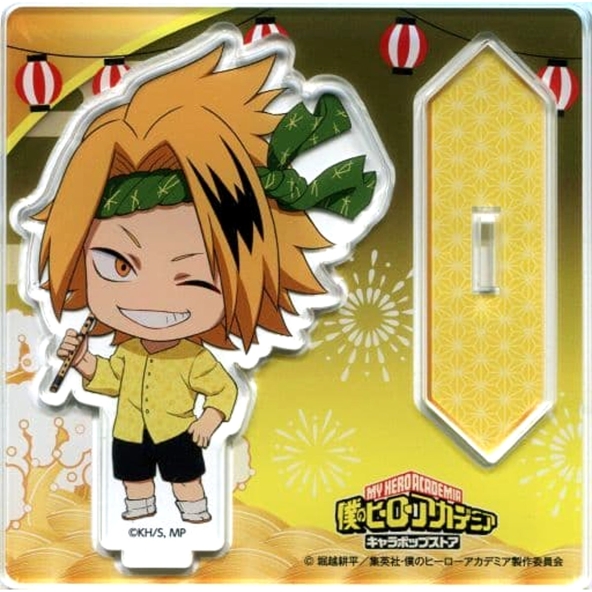 My Hero Academia Denki Kaminari Acrylic Stand Chara Pop Store 2019 Laugh in Adversity Acrylic Stands [USED]