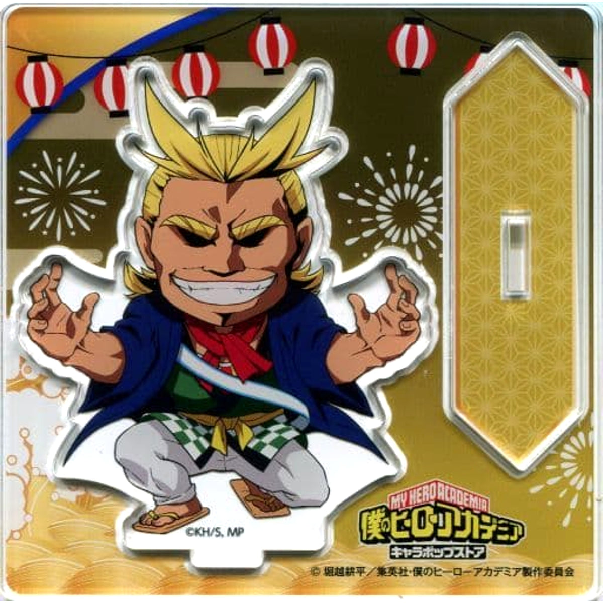 My Hero Academia All Might Acrylic Stand Chara Pop Store 2019 Laugh in Adversity Acrylic Stands [USED]