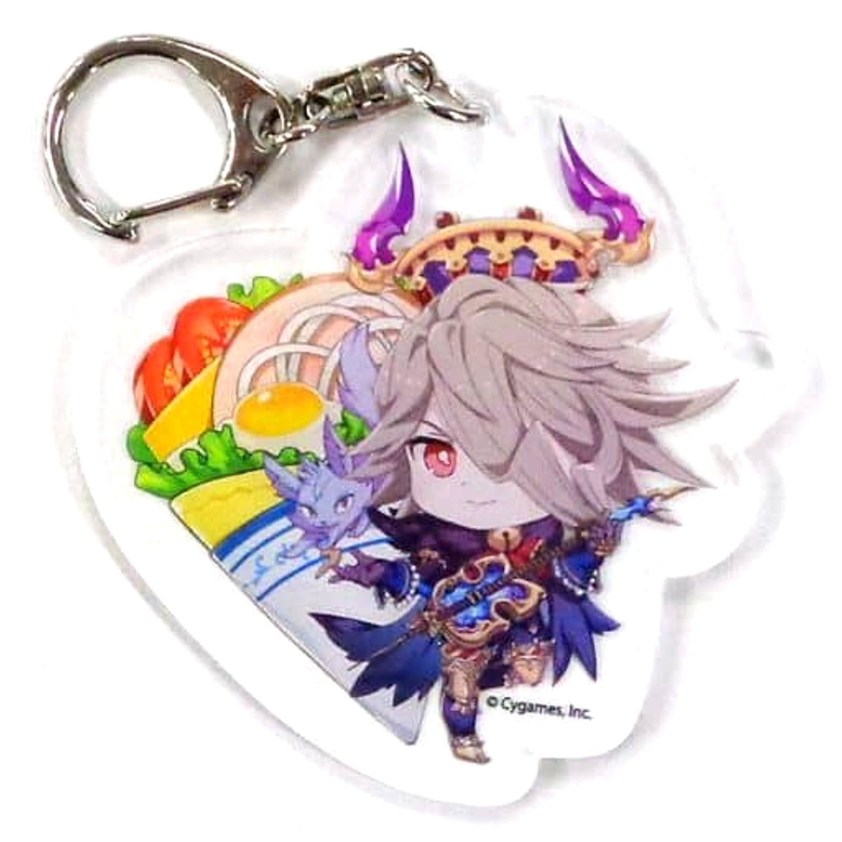 Granblue Fantasy Baal Trading Acrylic Keychains Vol.3 Chara Cre! meets GRANBLUE FANTASY Vol.3 Exclusive Keychains [USED]