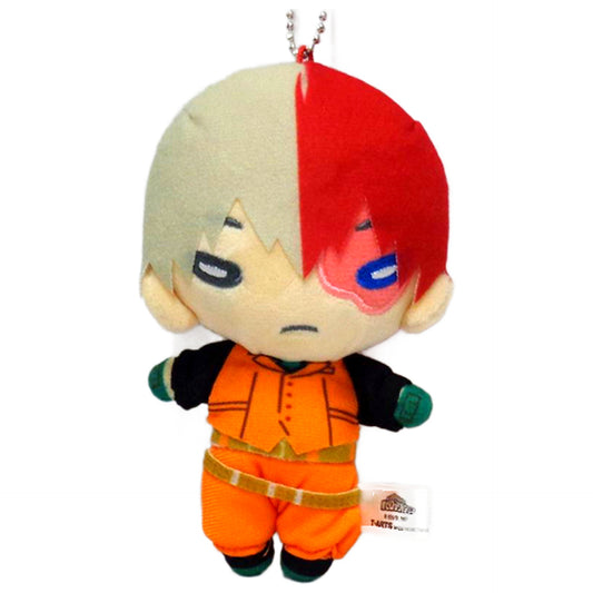 My Hero Academia Shoto Todoroki Hero Fes Ver. Nitotan Plush Toy with Ball Chain HERO FES. Limited Keychains [USED]