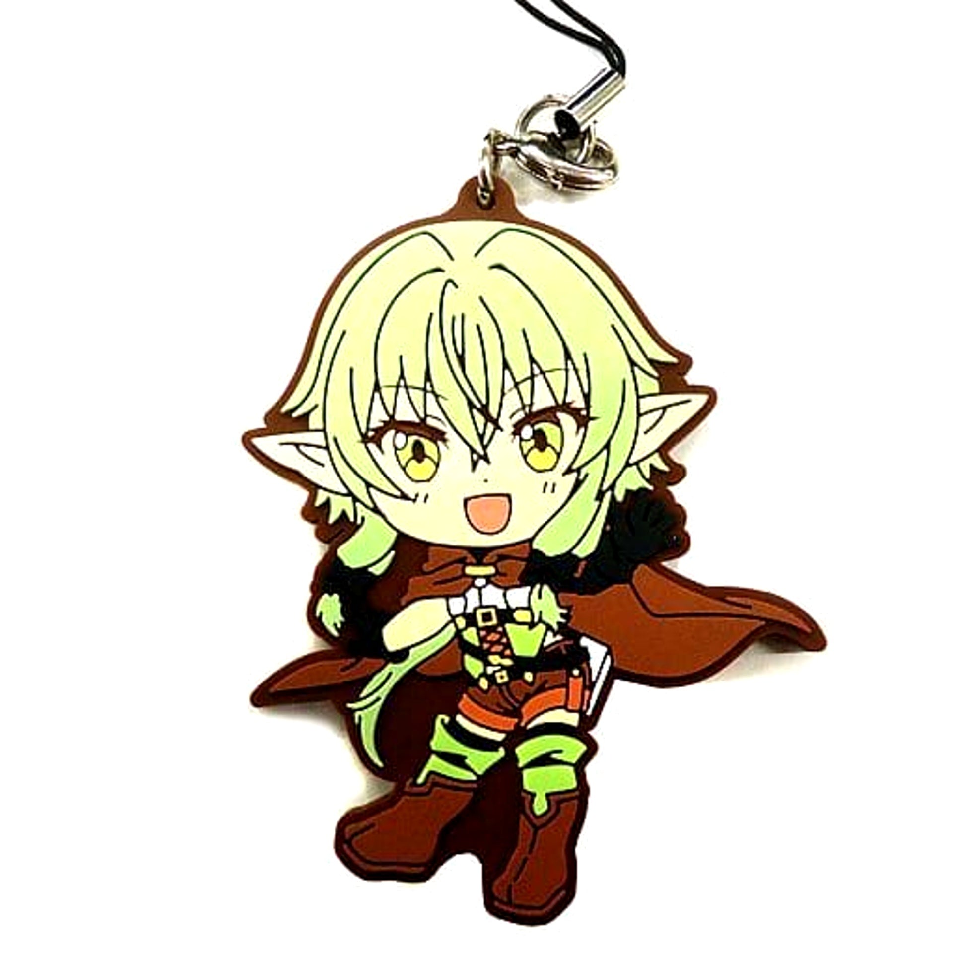 Goblin Slayer Kanatoko Elf B Ichiban Kuji Rubber Charm Kyunchara Illustrations Prize G Keychains [USED]