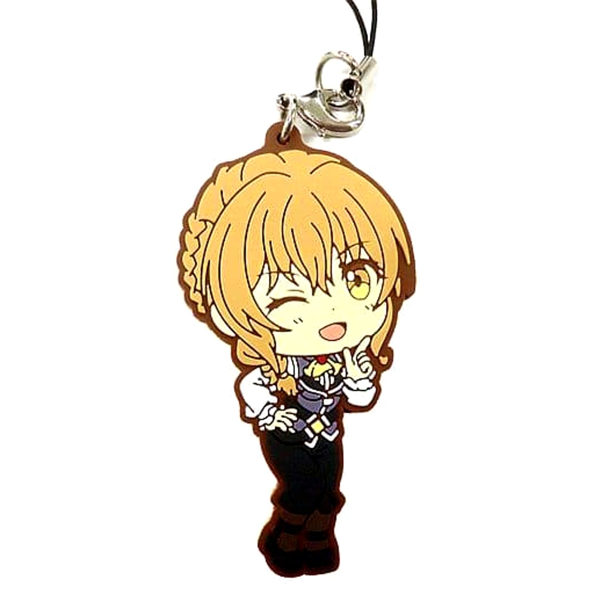 Goblin Slayer Receptionist B Ichiban Kuji Rubber Charm Kyunchara Illustrations Prize G Keychains [USED]