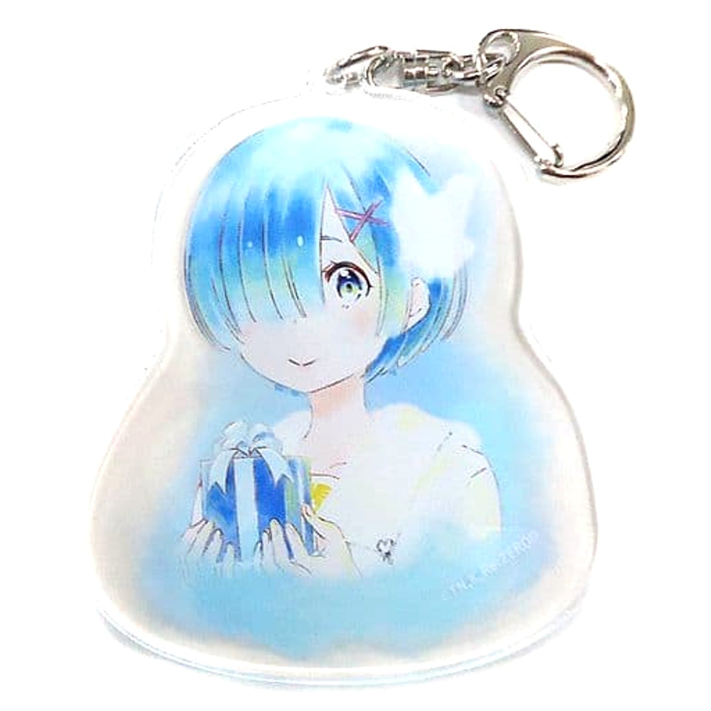 Re:ZERO -Starting Life in Another World- Rem 2019Ver. Ani-Art Acrylic Keychain Re:Zero Emilia's Birthday Life 2019 in Shibuya Marui Exclusive Keychains [USED]
