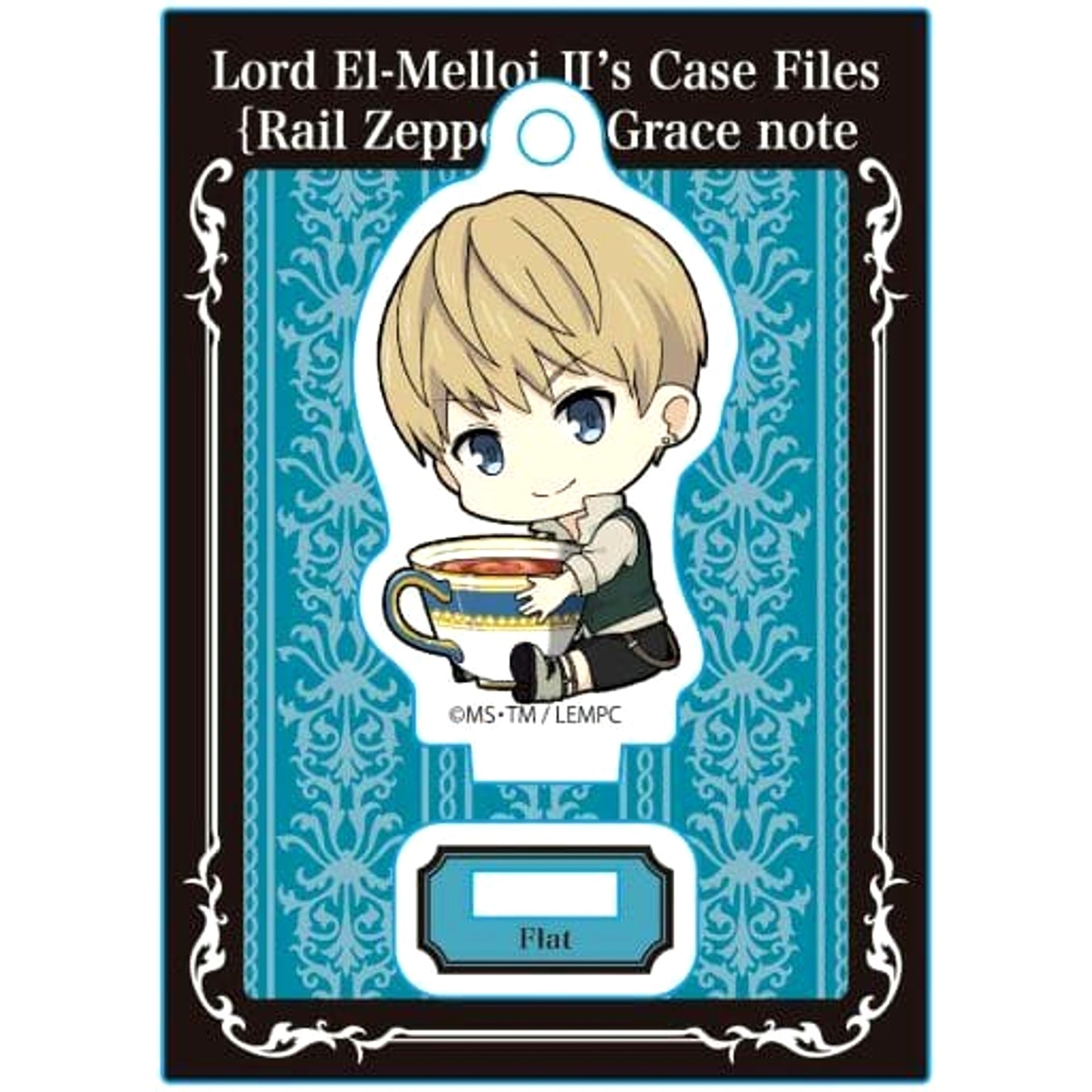 Lord El-Melloi II's Case Files Rail Zeppelin Grace note Flat Escardos Gyugyutto Mini Stand Acrylic Stands [USED]