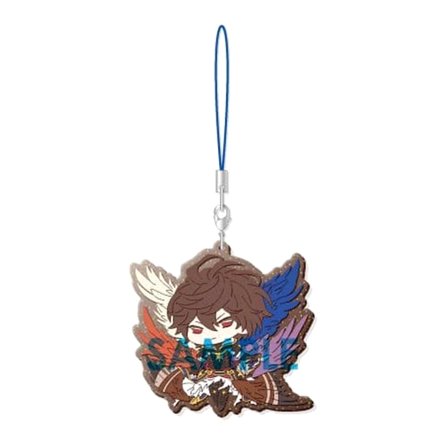Granblue Fantasy Sandalphon A Clear Rubber Strap 000: What Makes the Sky Blue Part Part III Keychains [USED]