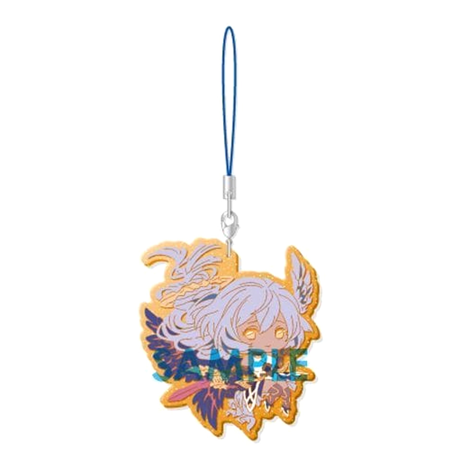 Granblue Fantasy Azrael E Clear Rubber Strap 000: What Makes the Sky Blue Part Part III Keychains [USED]