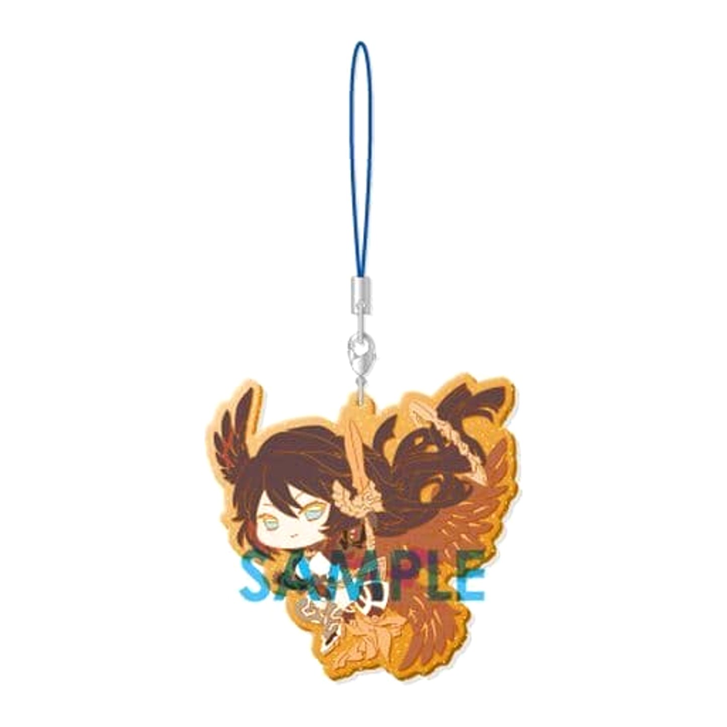 Granblue Fantasy Israfel F Clear Rubber Strap 000: What Makes the Sky Blue Part Part III Keychains [USED]