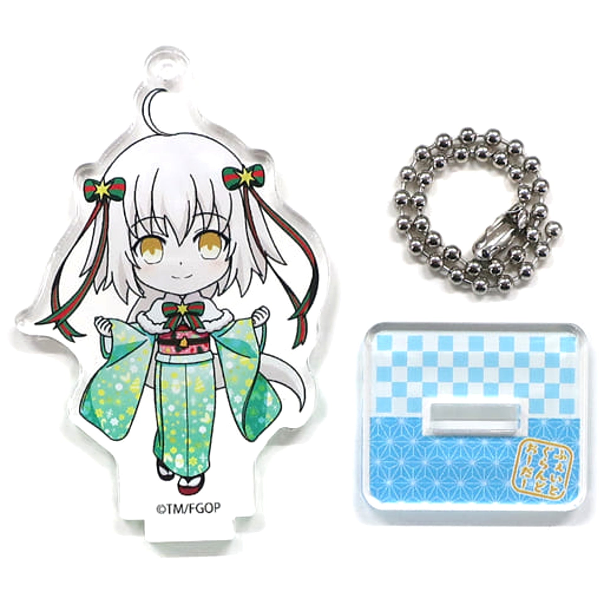 Fate/Grand Order x WAHOO Jeanne d'Arc Alter Santa Lily Lancer Acrylic Stand Kyoto International Manga Anime Fair 2019 Goods Acrylic Stands [USED]