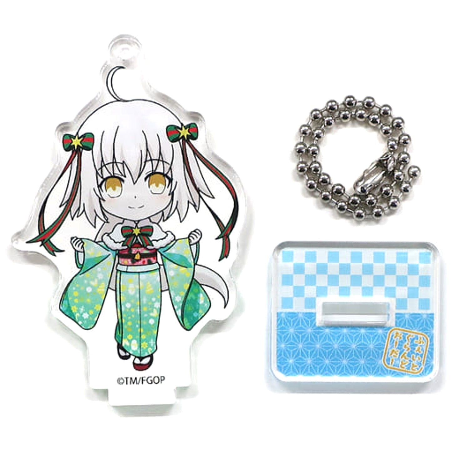 Fate/Grand Order x WAHOO Jeanne d'Arc Alter Santa Lily Lancer Acrylic Stand Kyoto International Manga Anime Fair 2019 Goods Acrylic Stands [USED]