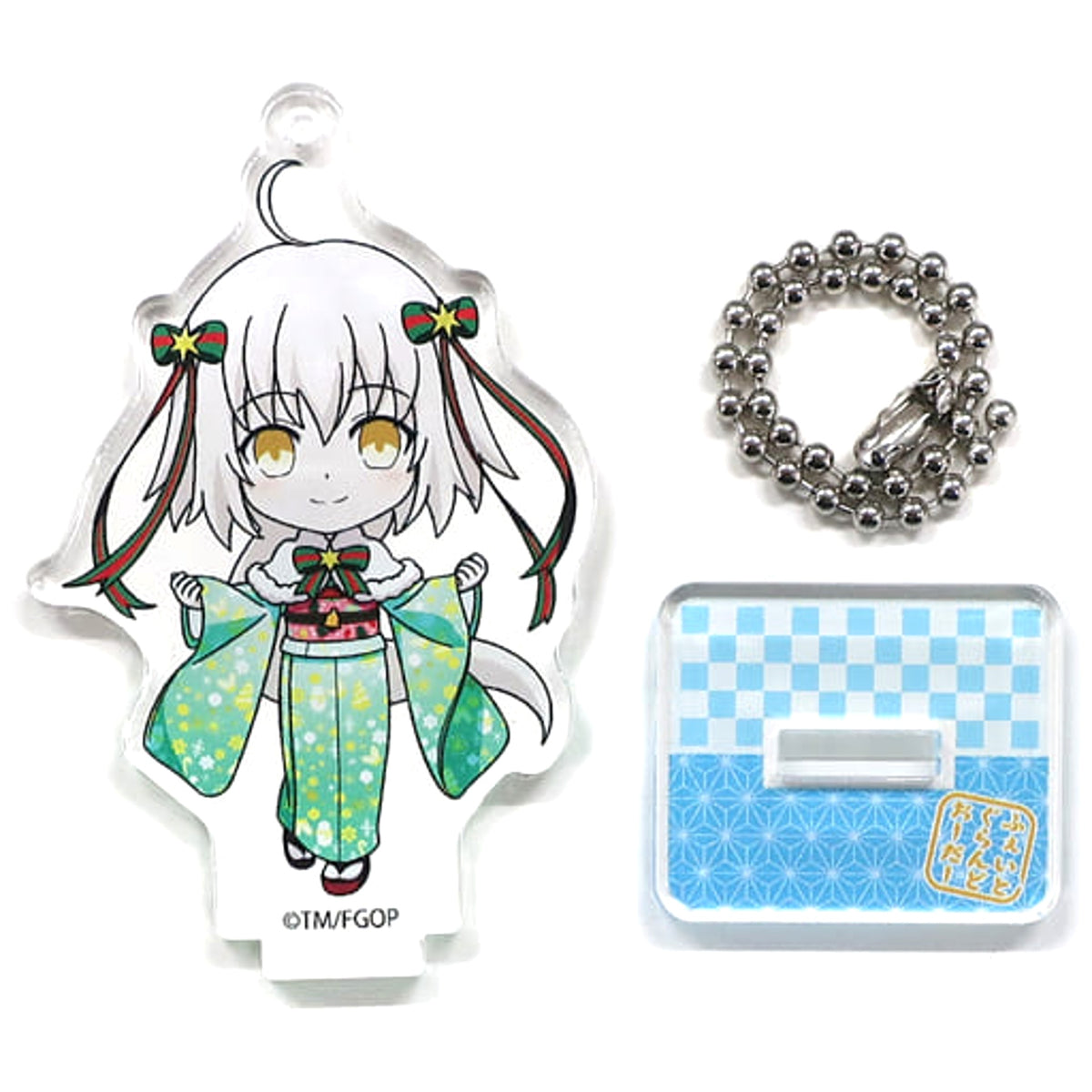Fate/Grand Order x WAHOO Jeanne d'Arc Alter Santa Lily Lancer Acrylic Stand Kyoto International Manga Anime Fair 2019 Goods Acrylic Stands [USED]