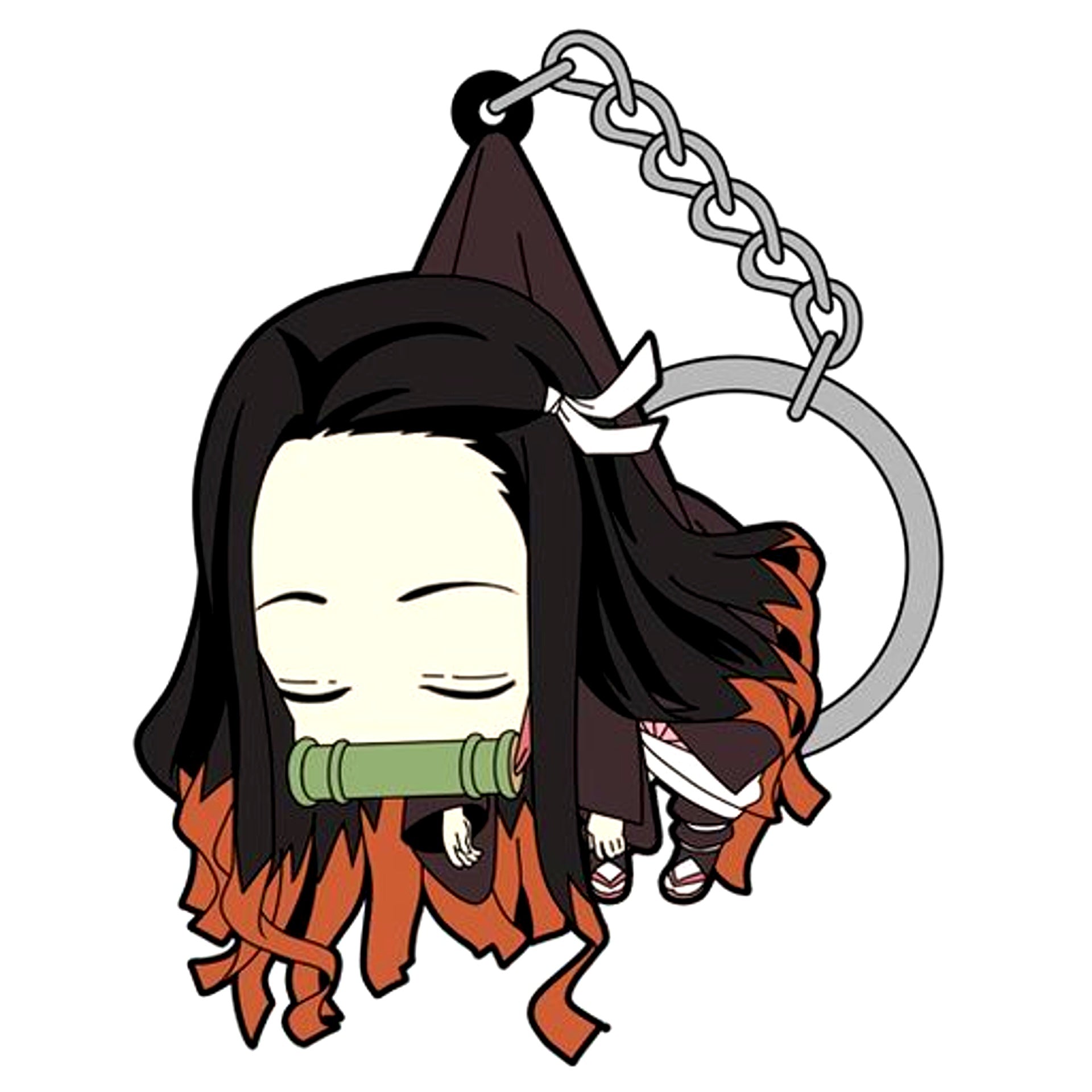 Nezuko Kamado Sleeping Ver. Demon Slayer Tsumamare Keychain [USED]