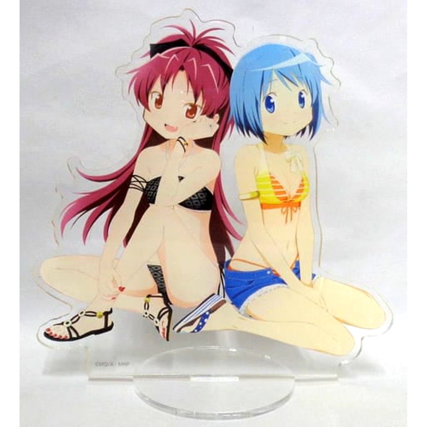 Magia Record: Puella Magi Madoka Magica Side Story Sayaka Miki Kyoko Sakura Swimsuit Ver. Acrylic Stand Magia Day 2019 Exclusive Acrylic Stands [USED]