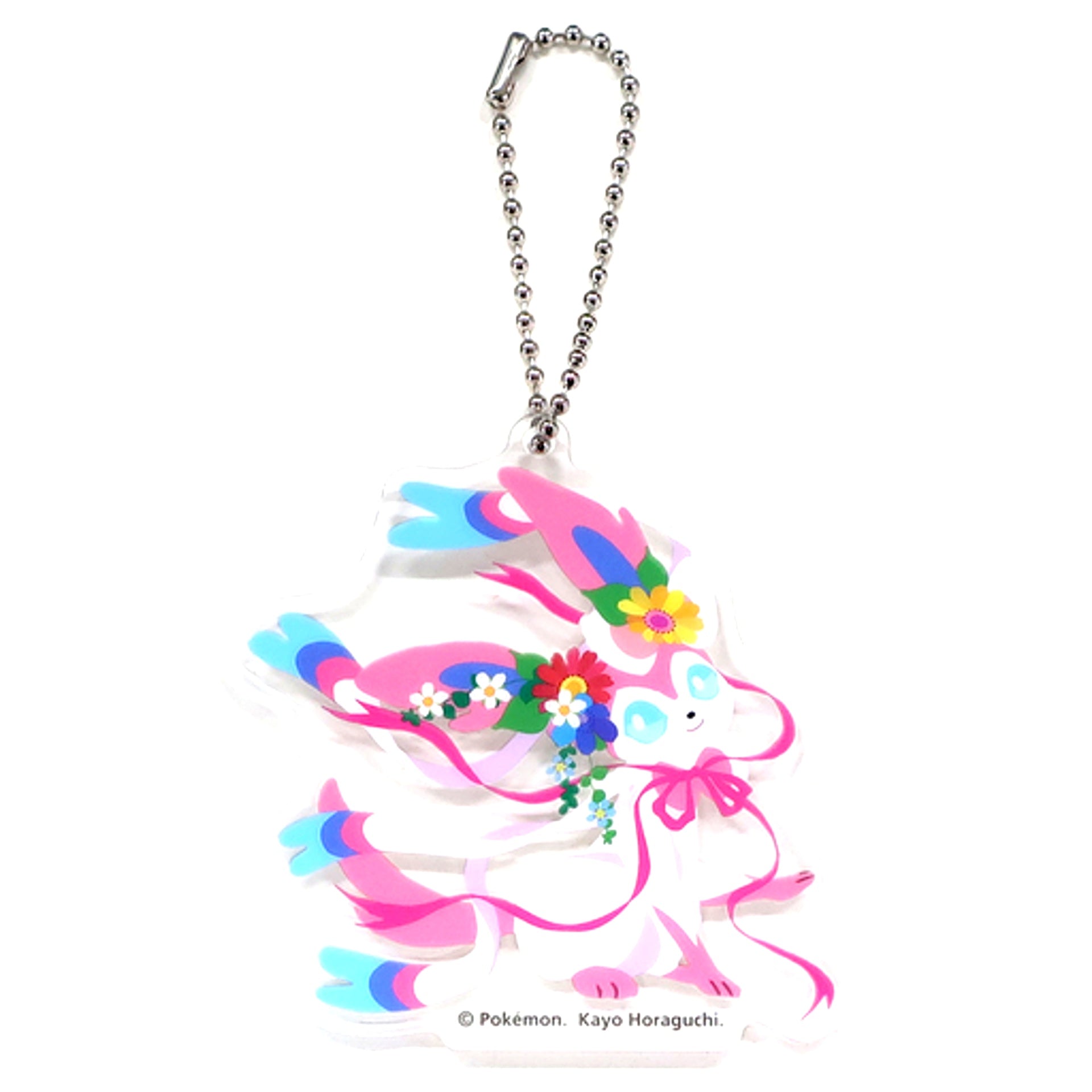 Sylveon Pokemon Berry's forest. Ghost's castle Forest Acrylic Charm Collection [USED]