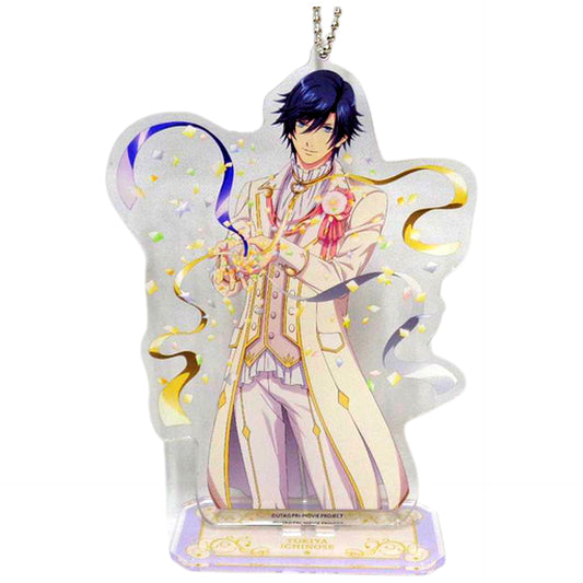 Uta no Prince Sama Movie: Maji Love Kingdom Tokiya Ichinose Big Acrylic Stand Keychain animate cafe Limited Keychains [USED]