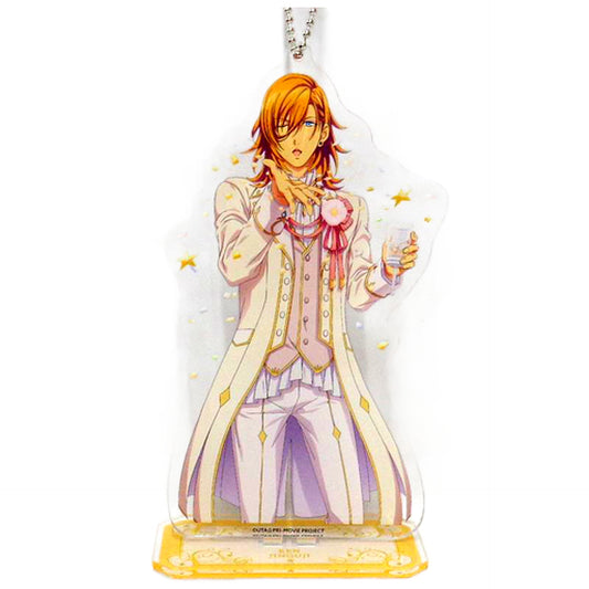 Uta no Prince Sama Movie: Maji Love Kingdom Ren Jinguji Big Acrylic Stand Keychain animate cafe Limited Keychains [USED]
