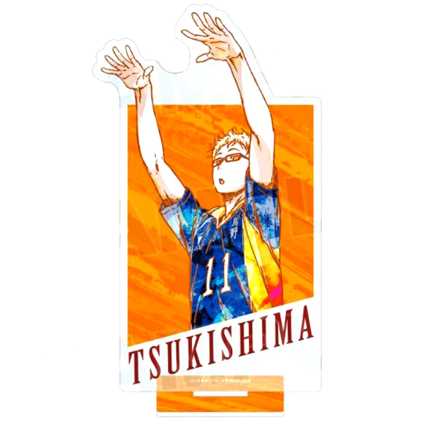 Kei Tsukishima Haikyu!! Trading Ani-Art Acrylic Stand Vol. 2 [USED]