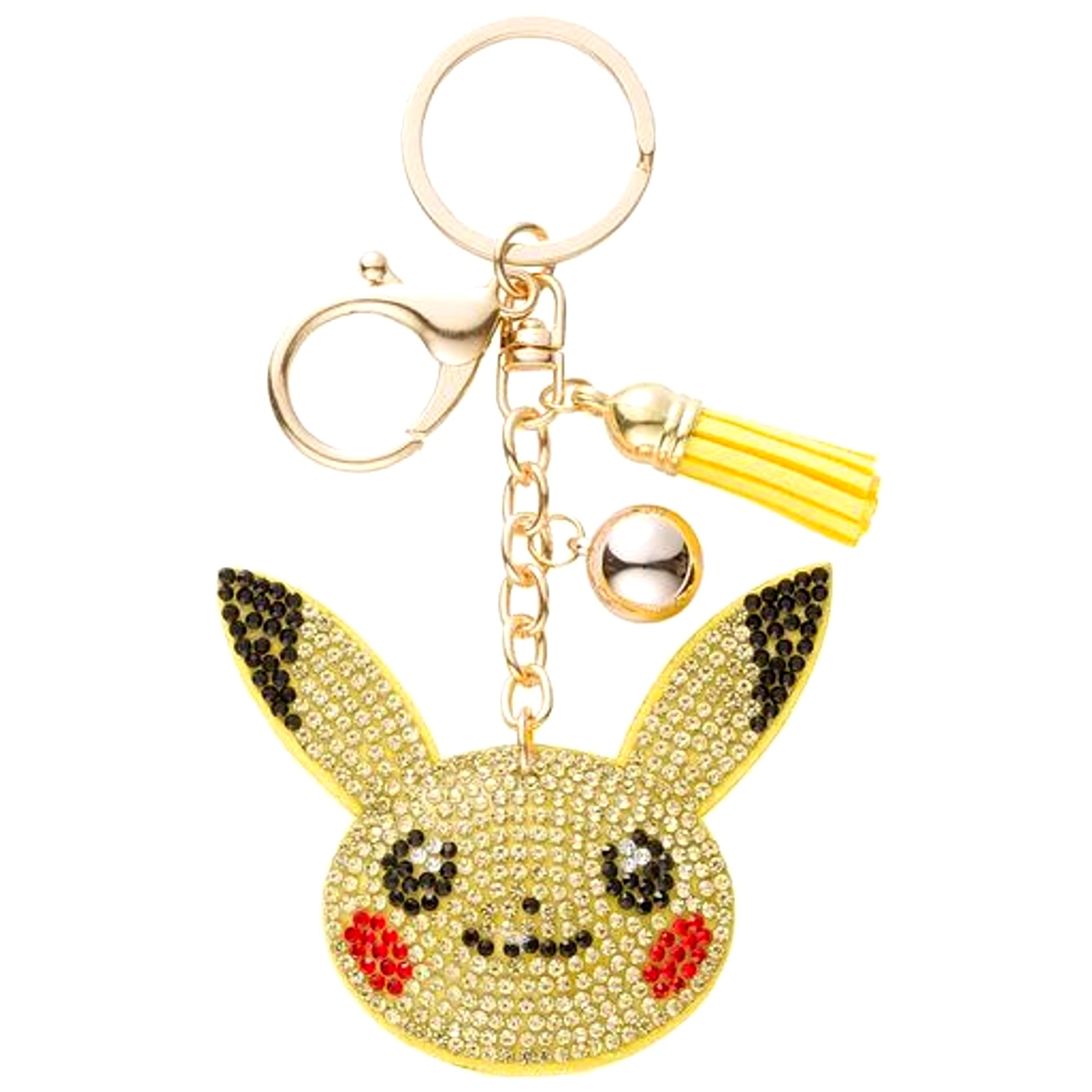 Pikachu Pokemon Sparkling Charm Pokemon accessory Z1 Pokemon Center Limited [USED]