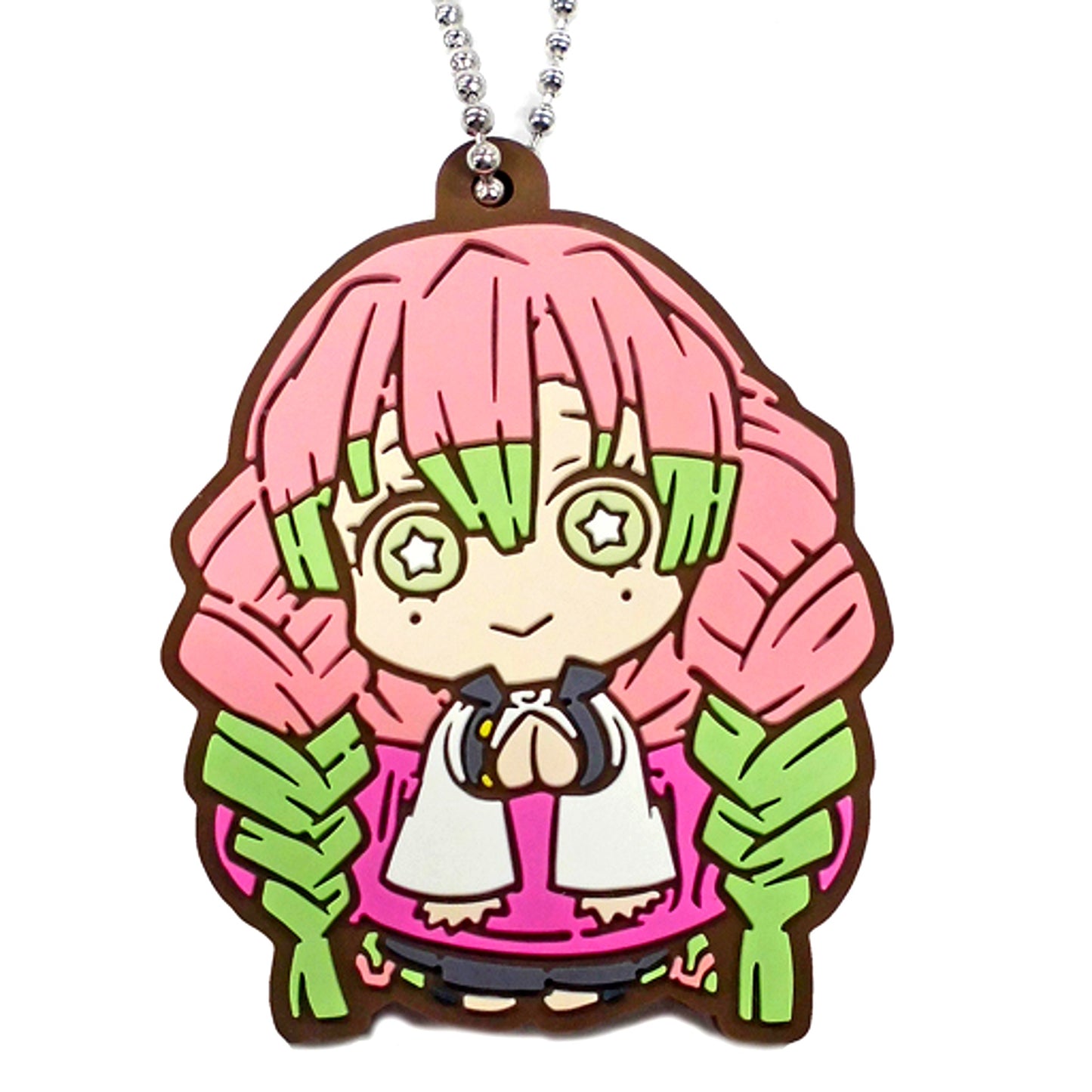 Secret B Mitsuri Kanroji Demon Slayer Kimetsu no Yaiba Chara Banchoko Rubber Mascot Vol. 2 [USED]
