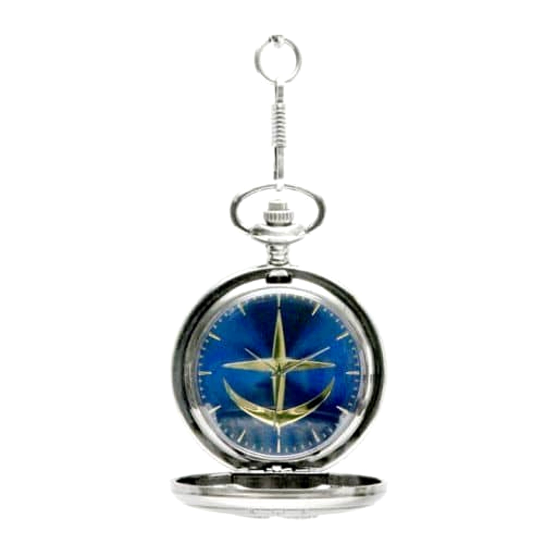 Mobile Suit Gundam Earth Federation Forces 40th Anniversary Pocket Watch [USED]