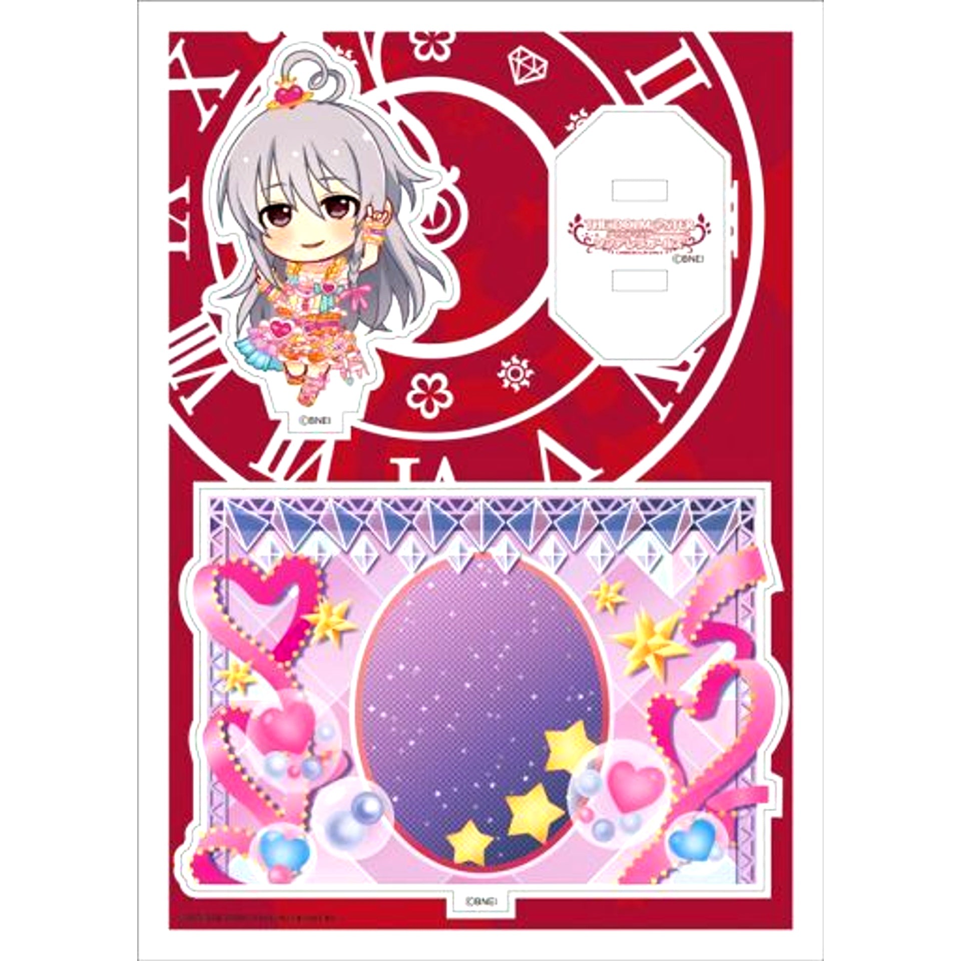 Syoko Hoshi The Idolmaster Cinderella Girls Acrylic Character Plate Puchi 13 [USED]
