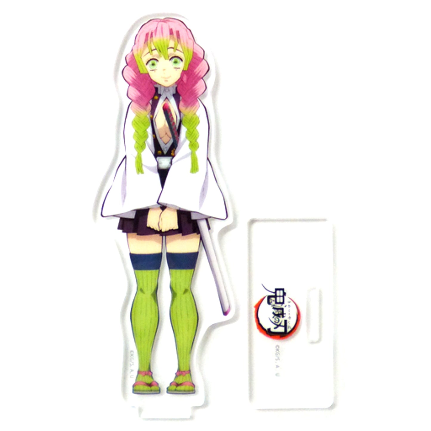 Mitsuri Kanroji Demon Slayer Character Acrylic Stand ufotable cafe Phase 6 [USED]