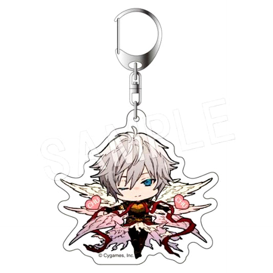 Lucifer Granblue Fantasy Fortune Acrylic Keychain Chu Series [USED]