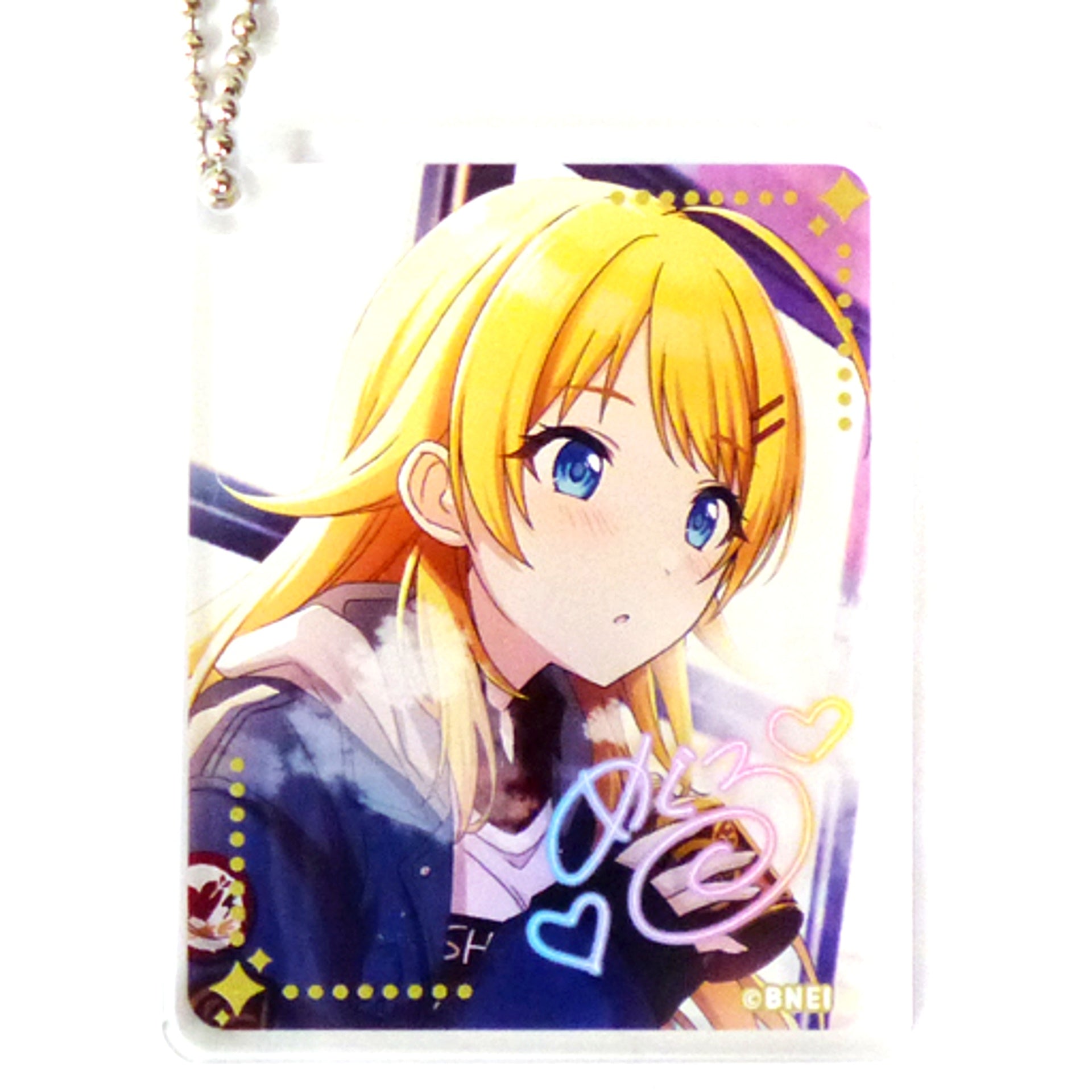 Meguru Hachimiya The Idolmaster Shiny Colors x animatecafe CoLotta Trading Acrylic Plate Keychain [USED]