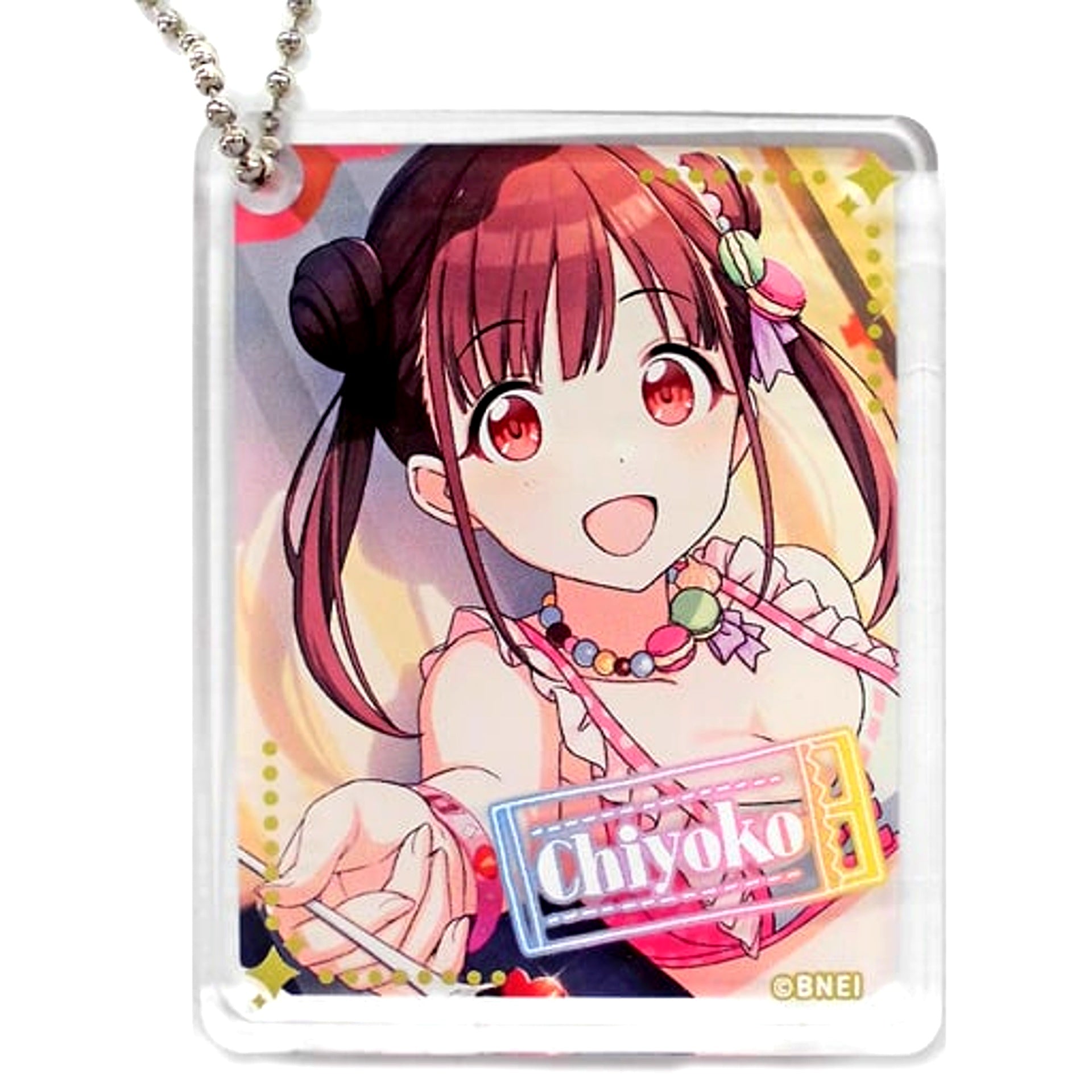 Chiyoko Sonoda The Idolmaster Shiny Colors CoLotta Trading Acrylic Plate Keychain animatecafe [USED]