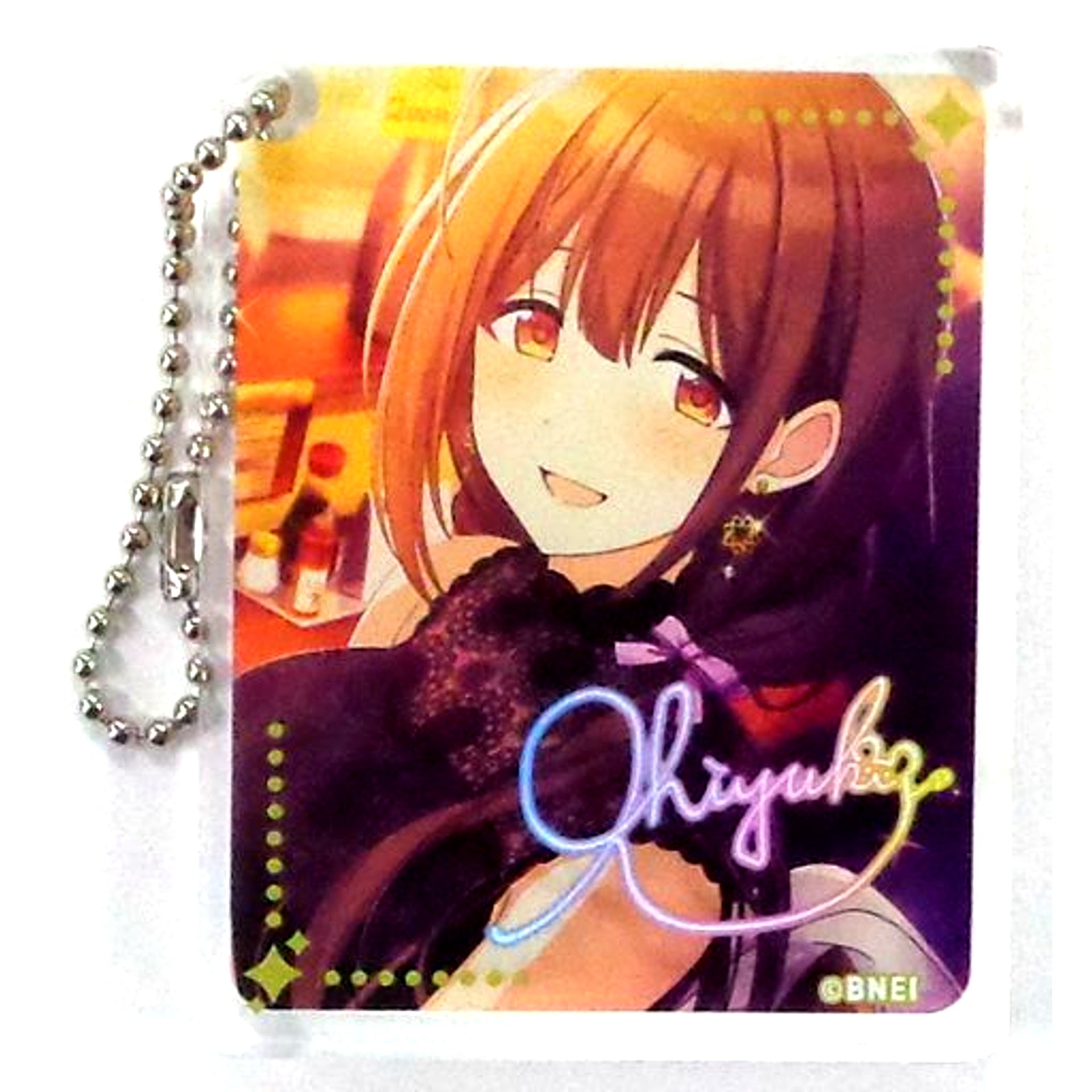 Chiyuki Kuwayama The Idolm@ster Shiny Colors x Animate Cafe CoLotta Trading Acrylic Plate Keychain [USED]