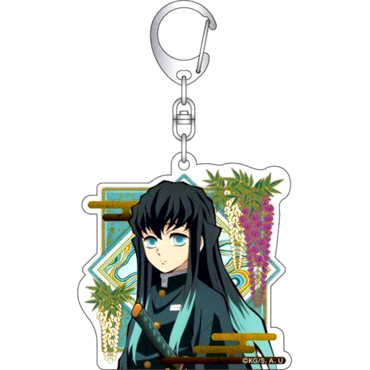 Muichiro Tokito Demon Slayer Kimetsu no Yaiba Acrylic Keychain [USED]
