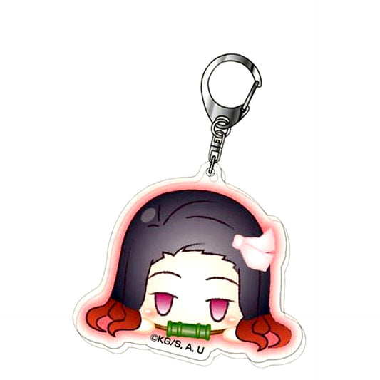 Nezuko Kamado Demon Slayer Acrylic Keychain Odango Series 02 [USED]