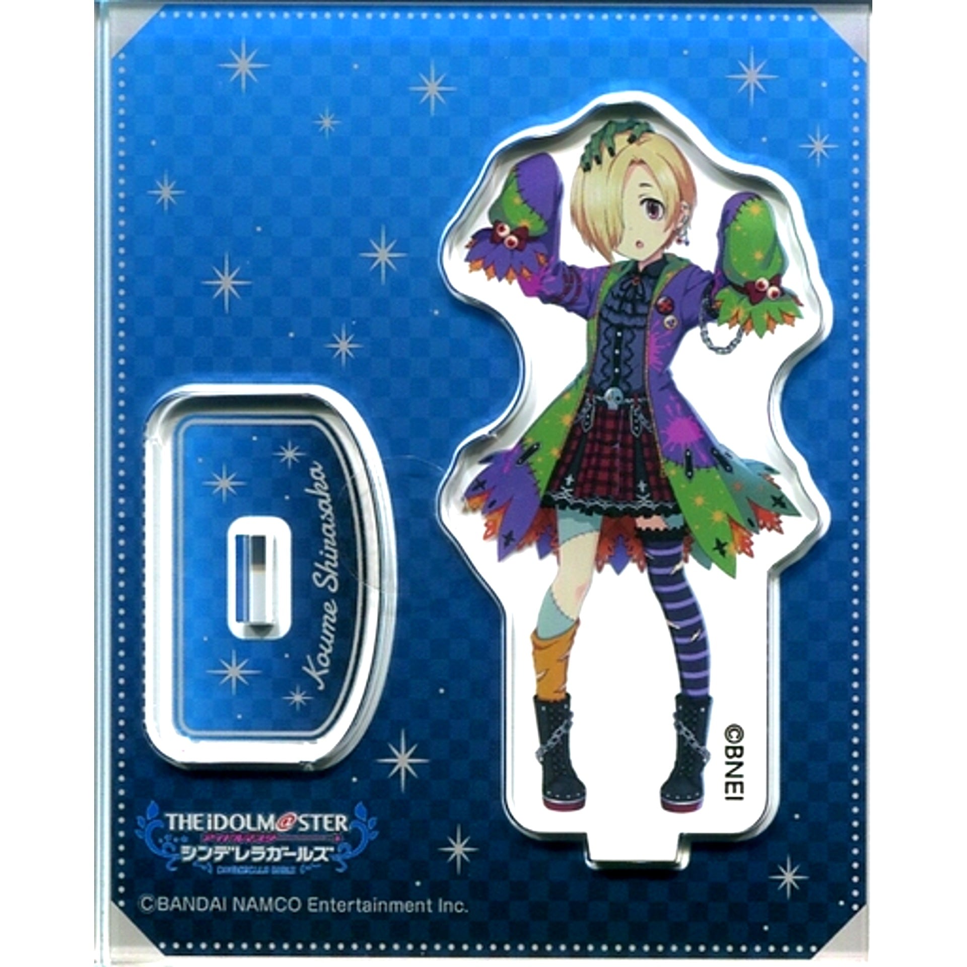 Koume Shirasaka Idolmaster Cinderella Girls x Lawson Acrylic Stand [USED]