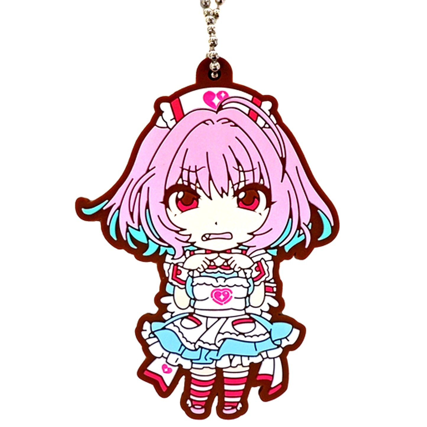 Riamu Yumemi The Idolmaster Cinderella Girls Capsule Rubber Mascot 9 [USED]