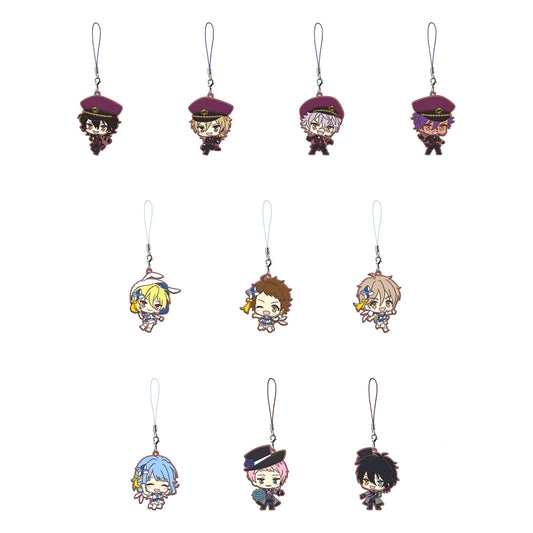 Set of 10 Ensemble Stars! Capsule Rubber Mascot Next Stage 4 [USED]