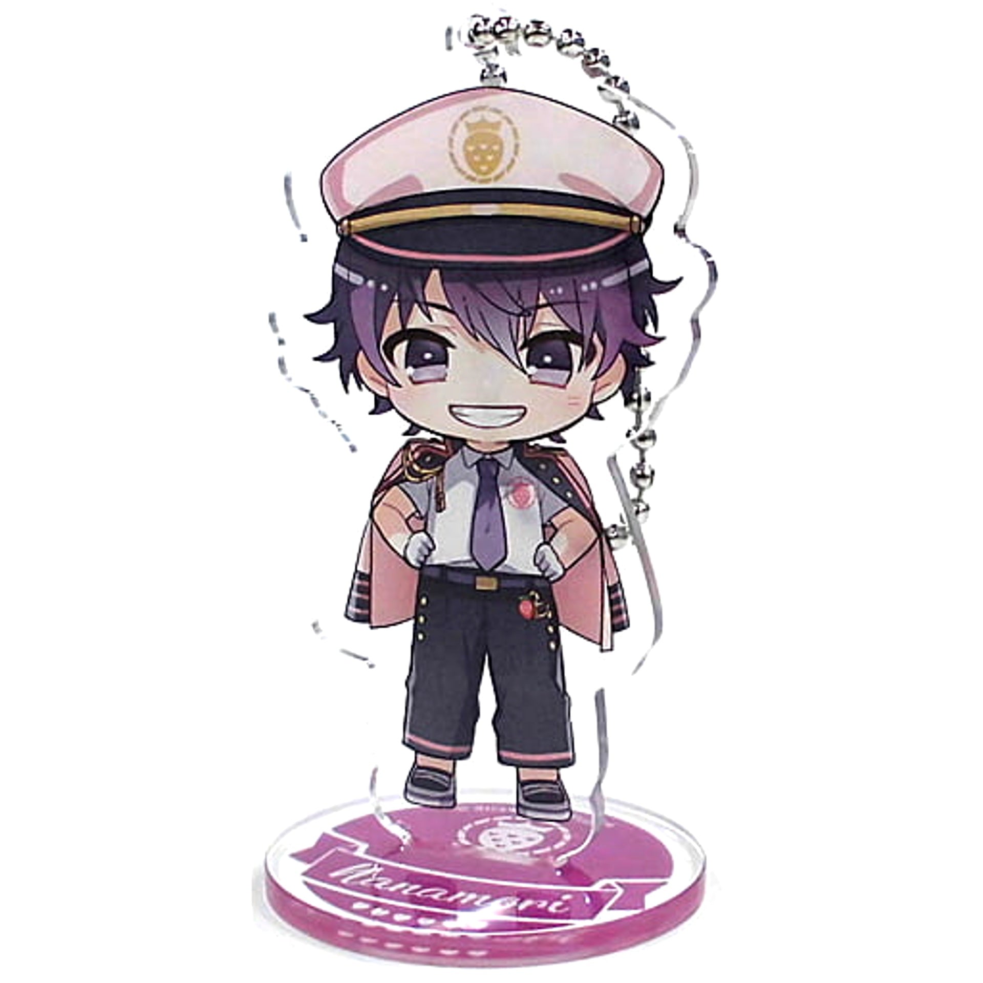 Strawberry Prince Nanamori. Acrylic Stand Keychain Ichigo Marin Ver. Keychains [USED]