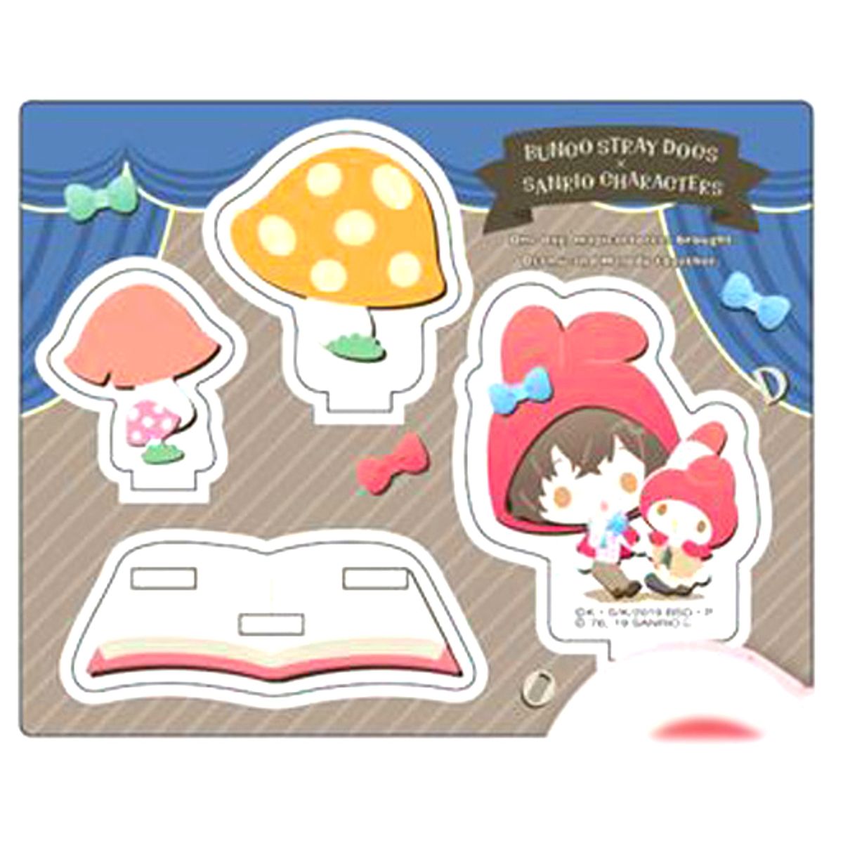 Osamu Dazai & My Melody Bungo Stray Dogs x Sanrio Characters Acrylic Stand [USED]