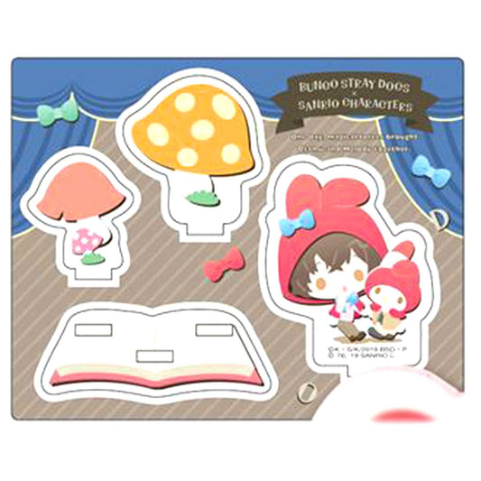 Osamu Dazai & My Melody Bungo Stray Dogs x Sanrio Characters Acrylic Stand [USED]