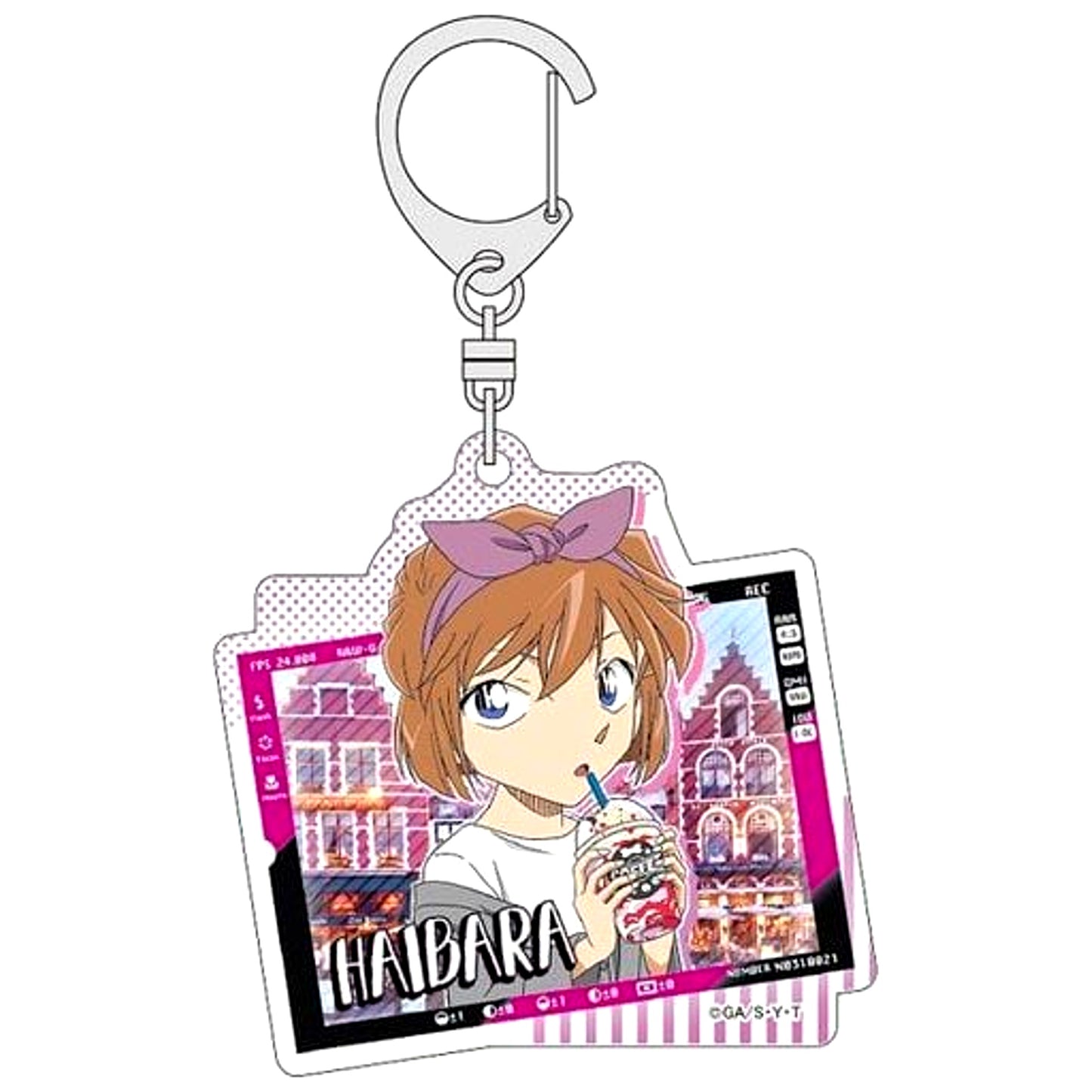 Ai Haibara Detective Conan Trading Acrylic Keychain [USED]