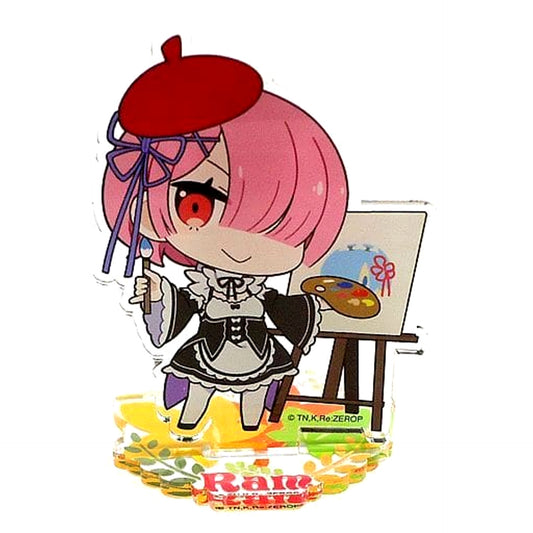 Re:Zero -Starting Life in Another World- Ram Sketch ver. Fortune Acrylic Stand Lawson Exclusive Acrylic Stands [USED]