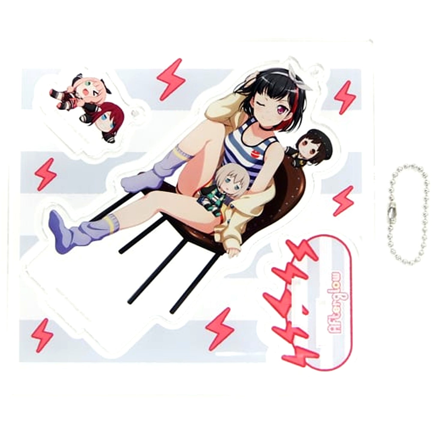 Afterglow BanG Dream! Girls Band Party! Acrylic Stand Keychain Garupa Party! & Starira Fes 2019 in Ikebukuro [USED]
