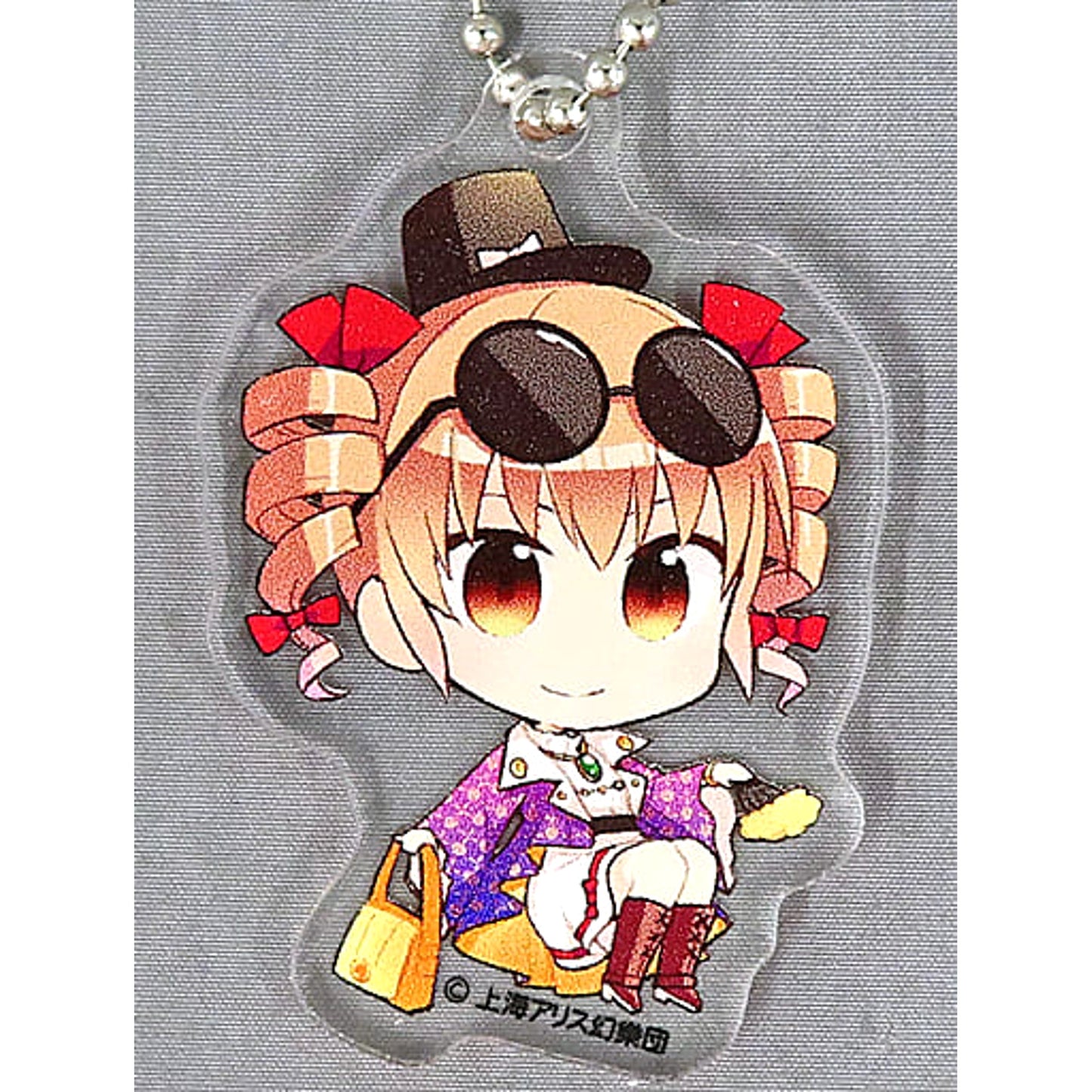 Touhou Project Joon Yorigami Acrylic Keychain Gensokyo SD Collection A Atre Akihabara Hakurei Shrine Autumn Festival 2019 Exclusive Keychains [USED]