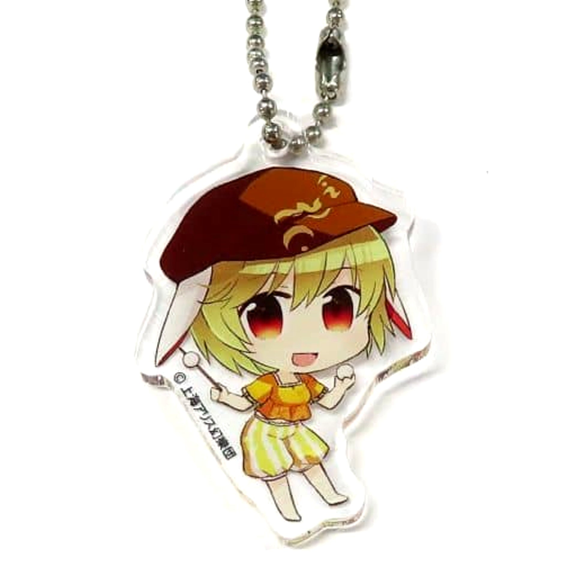 Touhou Project Ringo Acrylic Keychain Gensokyo SD Collection C Atre Akihabara Hakurei Shrine Autumn Festival 2019 Exclusive Keychains [USED]