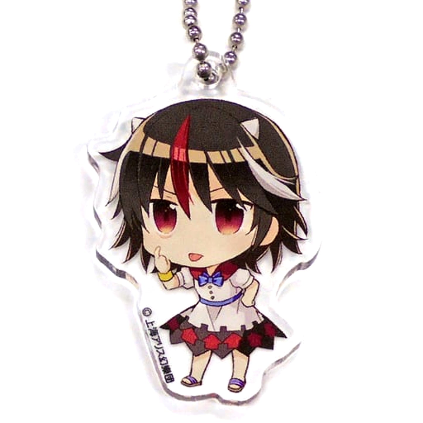 Touhou Project Seija Kijin Acrylic Keychain Gensokyo SD Collection C Atre Akihabara Hakurei Shrine Autumn Festival 2019 Exclusive Keychains [USED]