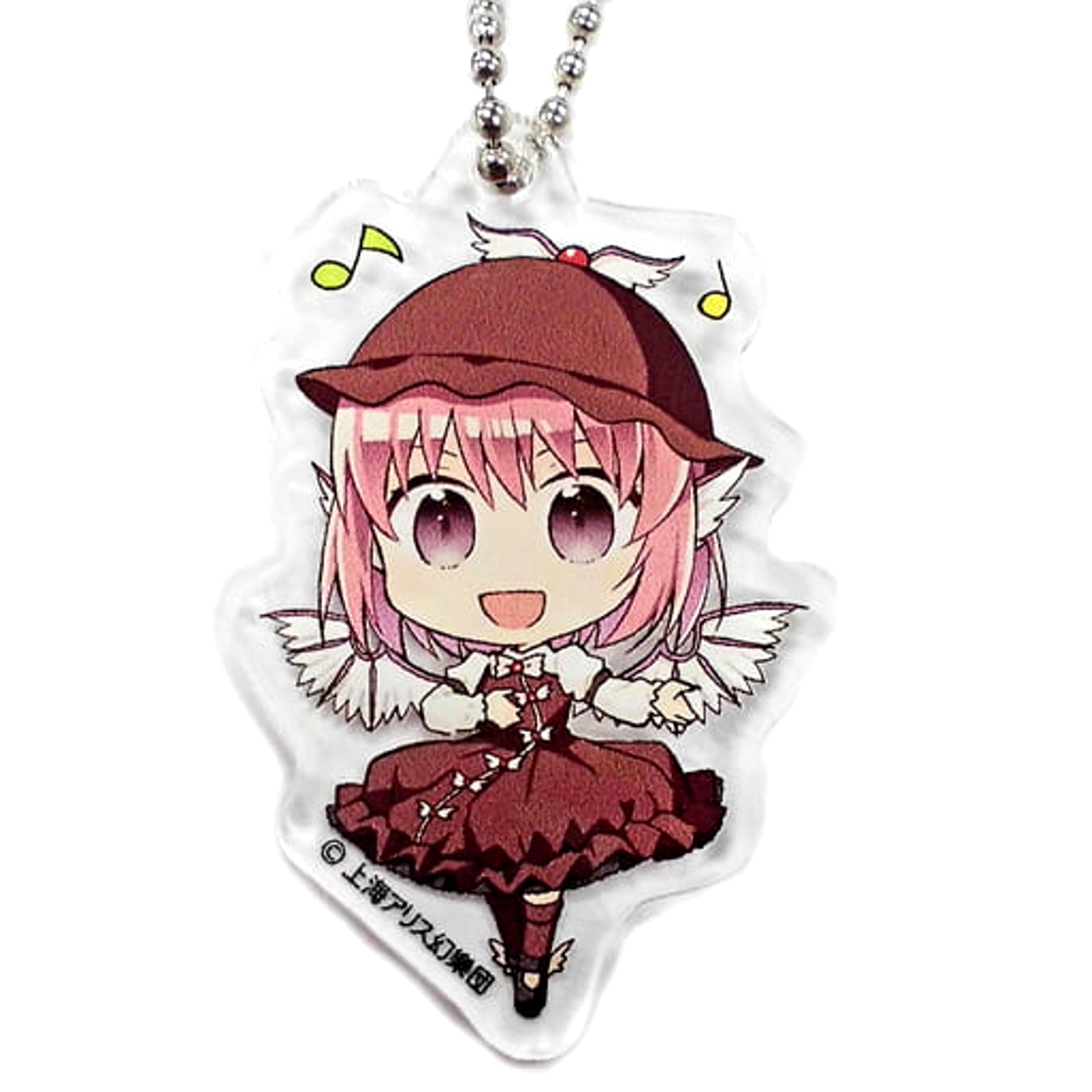 Touhou Project Mystia Lorelei Acrylic Keychain Gensokyo SD Collection E Atre Akihabara Hakurei Shrine Autumn Festival 2019 Exclusive Keychains [USED]
