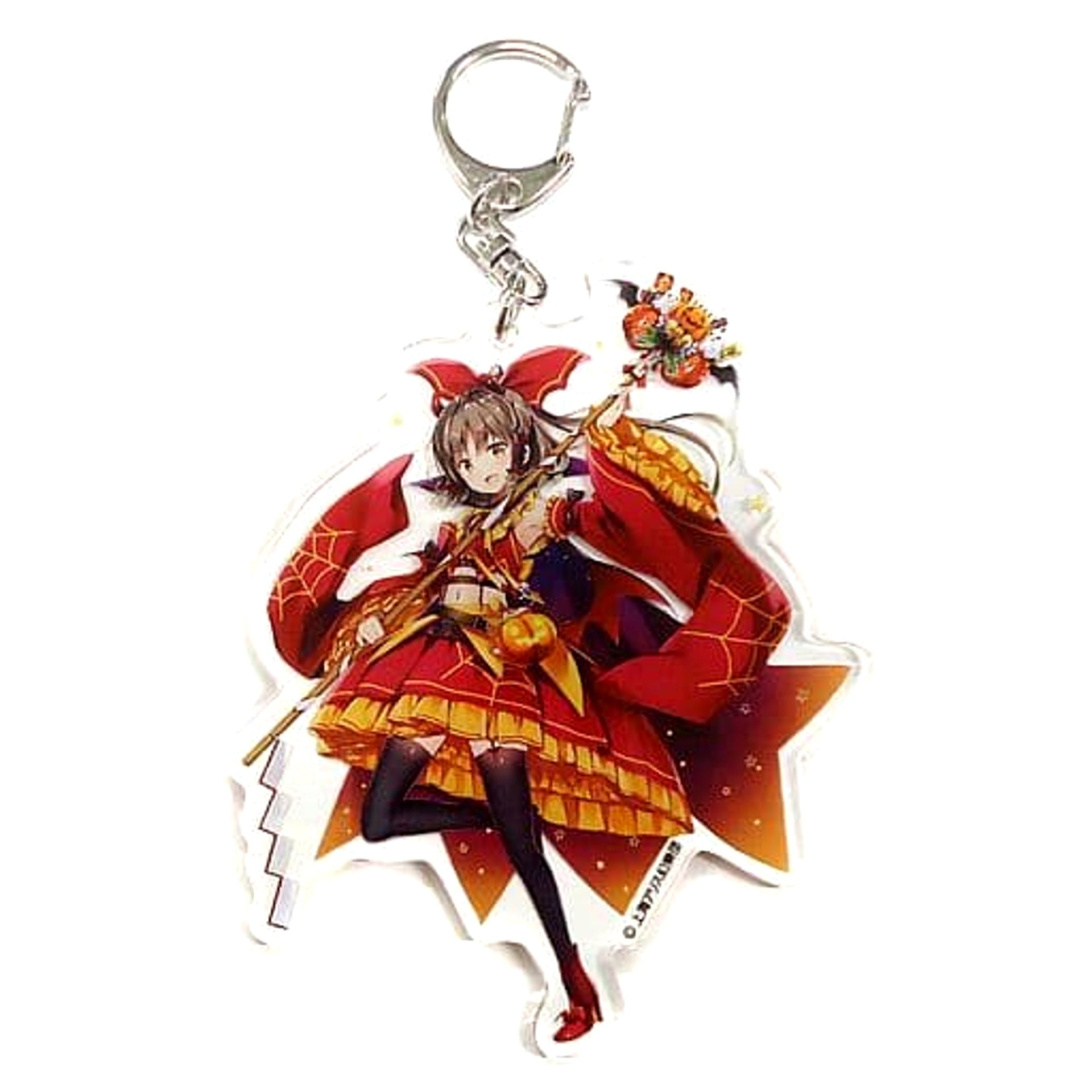 Touhou Project Reimu Hakurei Jumbo Acrylic Keychain Atre Akihabara Hakurei Shrine Autumn Festival 2019 Exclusive Keychains [USED]