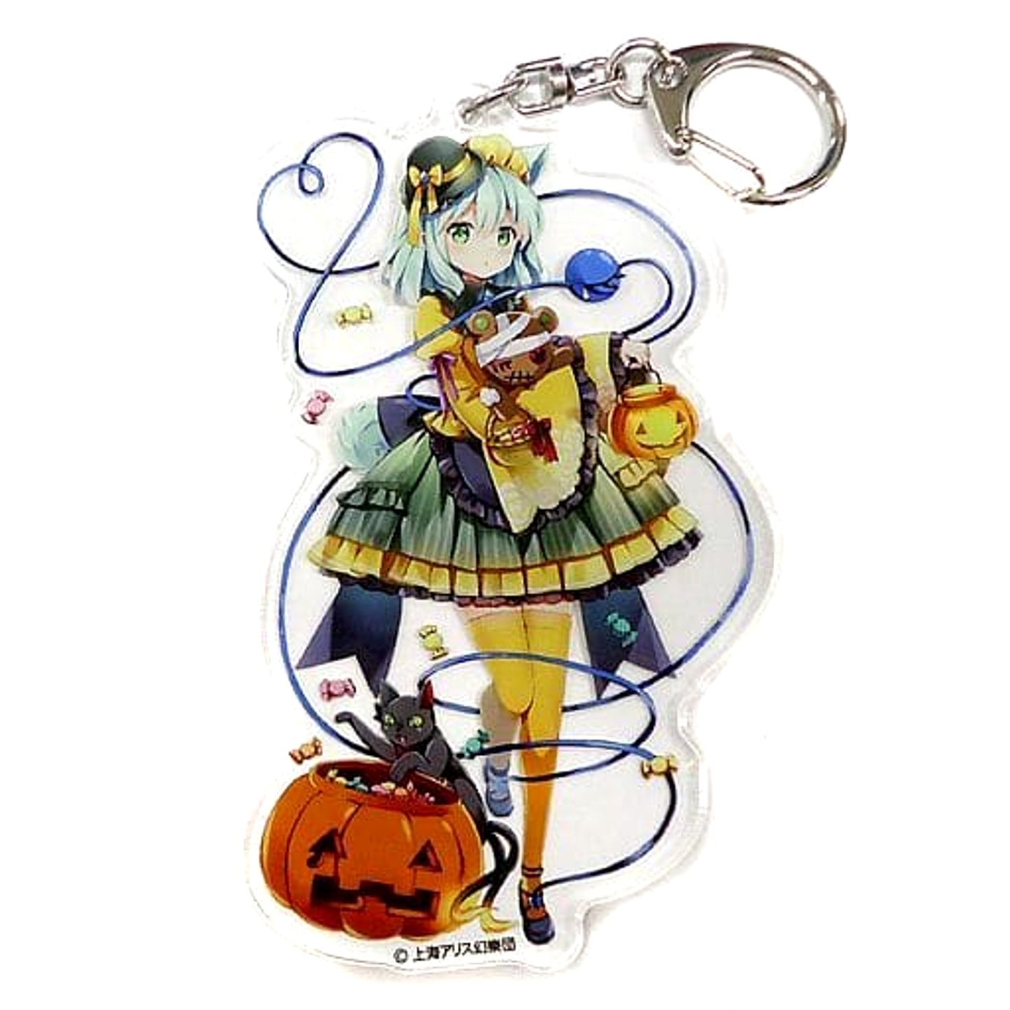 Touhou Project Koishi Komeiji Jumbo Acrylic Keychain Atre Akihabara Hakurei Shrine Autumn Festival 2019 Exclusive Keychains [USED]