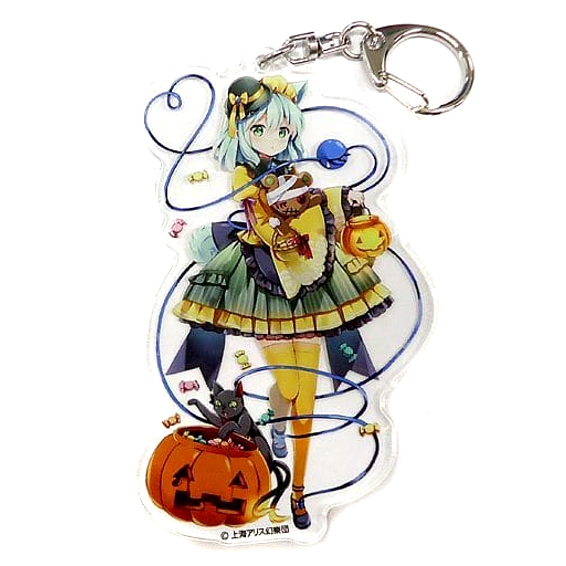 Touhou Project Koishi Komeiji Jumbo Acrylic Keychain Atre Akihabara Hakurei Shrine Autumn Festival 2019 Exclusive Keychains [USED]