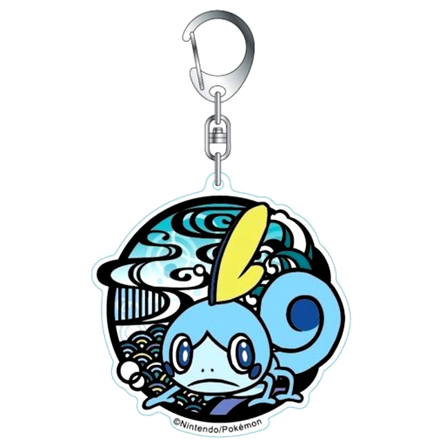 Sobble Pokemon Kirie Series Acrylic Keychain [USED]