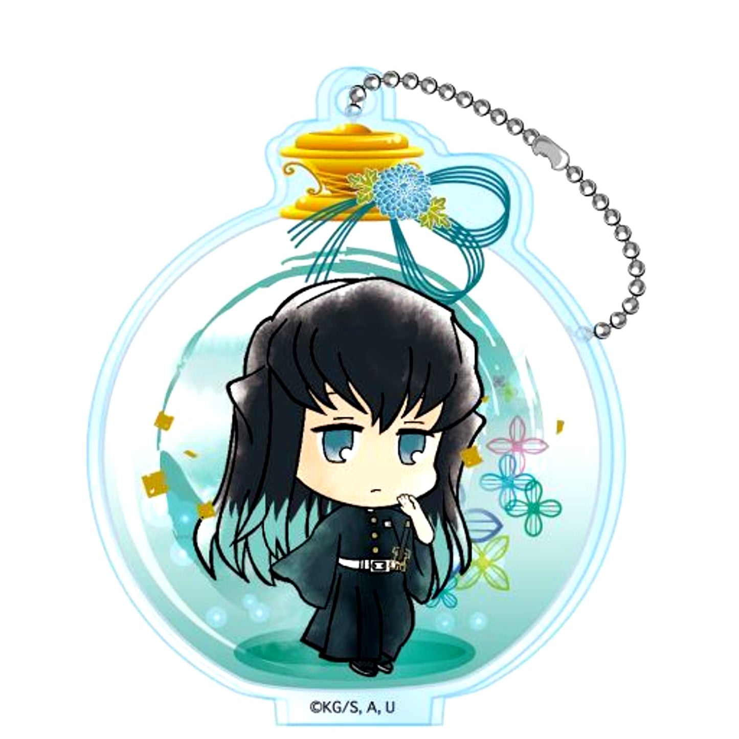 Muichiro Tokito Demon Slayer Kimetsu no Yaiba Toji Colle Acrylic Keychain Vol.2 Kachofugetsu [USED]