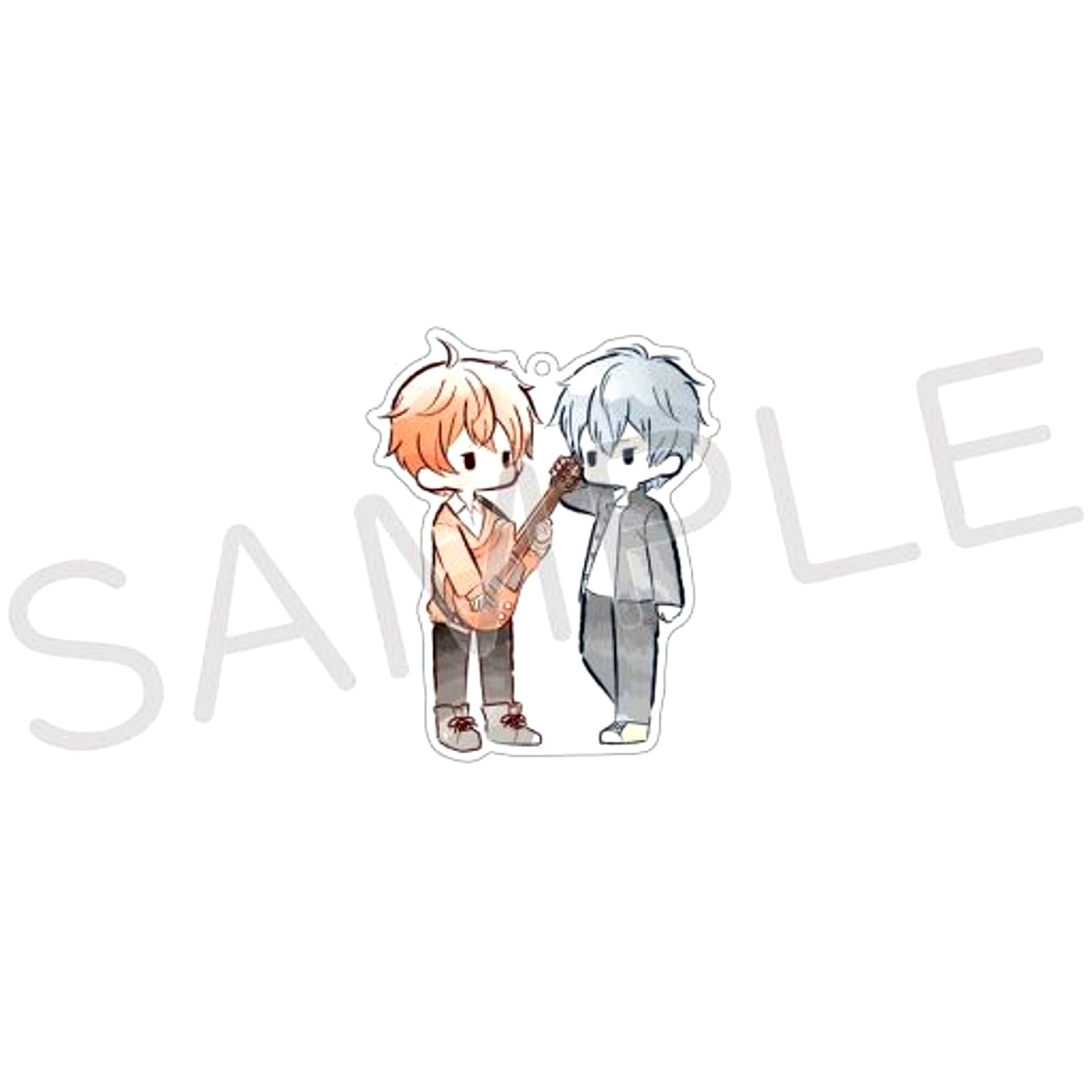 Mafuyu & Ritsuka Given Retro Chic Acrylic Keychain [USED]